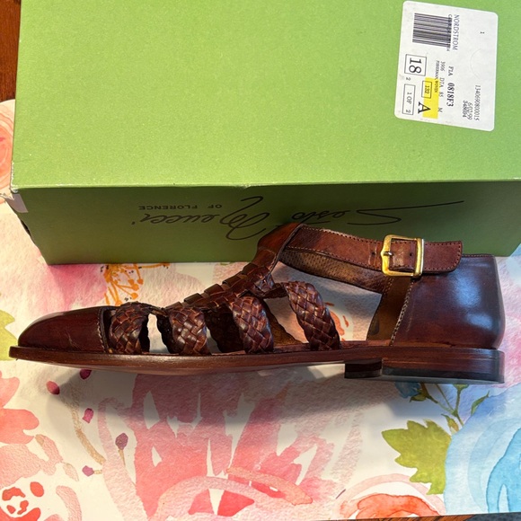 Sesto Meucci Dark Tan Nancy Loafers - Picture 2 of 4